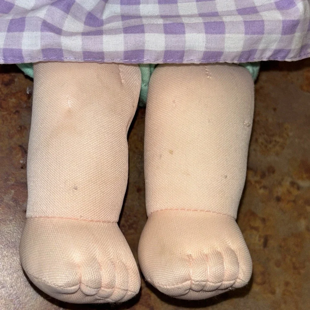 Vintage 80's Magic Nursery Baby Doll Mattel 1989 Original Dress 13